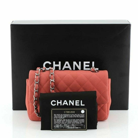 Chanel classic single flap matte caviar mini - Picture 2 of 4